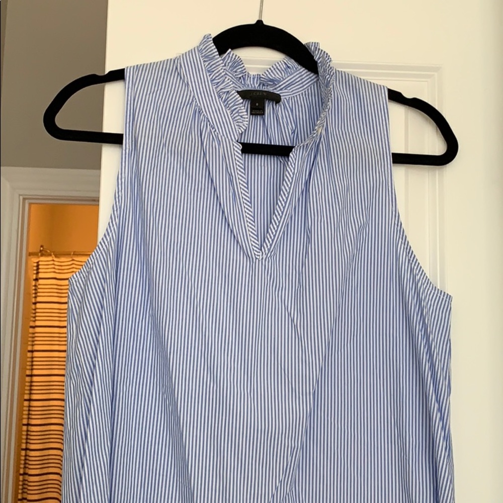 J Crew striped tank top